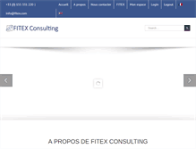 Tablet Screenshot of fitex.com